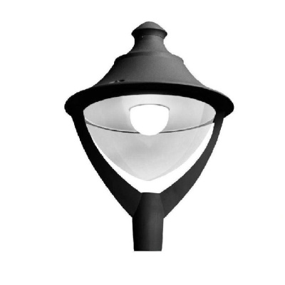 Уличный фонарь на столб FUMAGALLI BEPPE P50.000.000.AXH1L, Черный и Прозрачный, с лампой 5000Lm, 4000К
