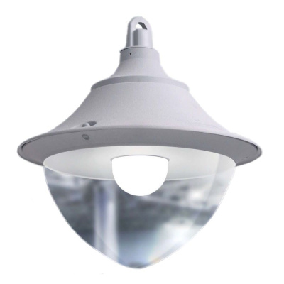 Светильник уличный настенный FUMAGALLI LUIDGI 400-DR (VIVI SICHEM) L41.128.000.LXH27, серый и Прозрачный