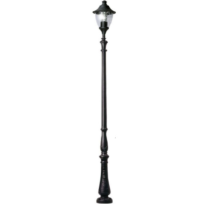 Парковый фонарь Fumagalli Tabor/Gino F50.205.000.AXE27, черный и Прозрачный