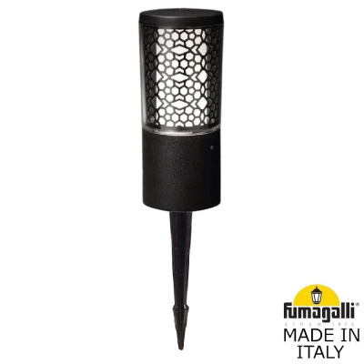 Ландшафтный светильник Fumagalli Carlo Deco Spike DR3.572.000.AXU1L, черный и Молочный/прозр.