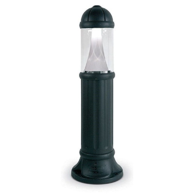 Садовый светильник-столбик Fumagalli Sauro 800 D15.554.000.AXC1LCRBB, Черный и Прозрачный, с лампой 800Lm, 4000К
